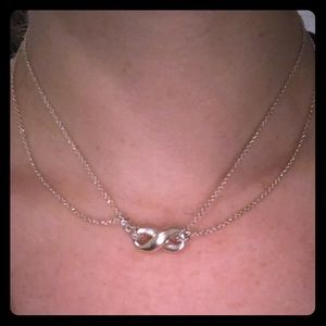 Tiffany and co infinity pendant